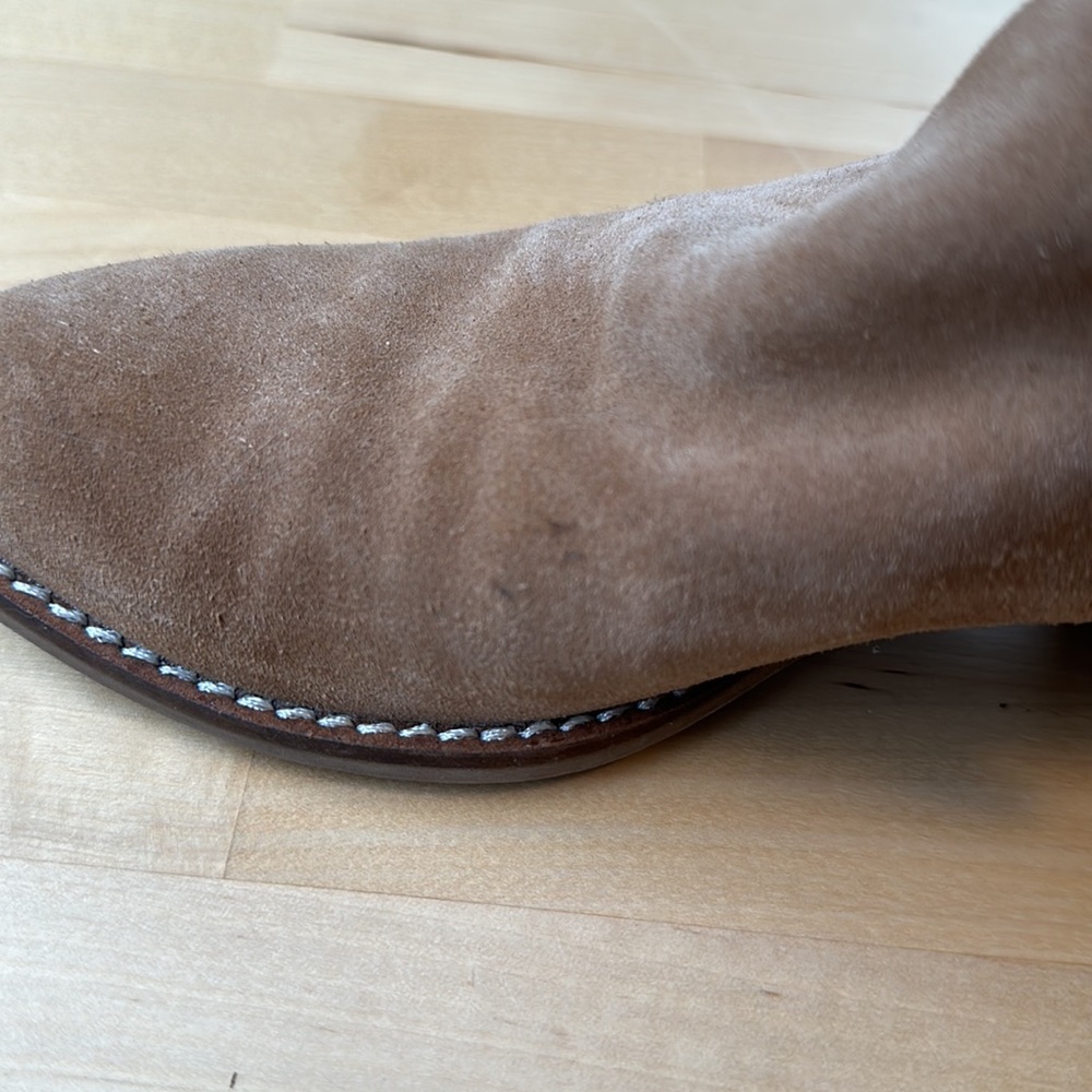 Dolce Vita Tan Suede Leather Booties - Picture 12 of 12